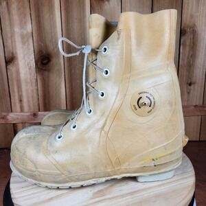 Vintage US Military Mickey Mouse Boots Mens Size 7W Rubber‎ Cold Weather 1970s